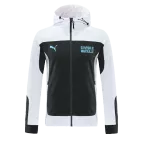 Puma Marseille Hoodie Jacket 2021/22 - White&Black - soccerdealshop
