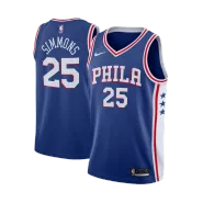 Philadelphia 76ers Simmons #25 Swingman NBA Jersey - Icon Edition - soccerdeal
