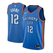 Oklahoma City Thunder Adams #12 Swingman NBA Jersey - City Edition- Icon Edition - soccerdeal