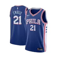 Philadelphia 76ers Embiid #21 Swingman NBA Jersey - Icon Edition - soccerdeal