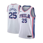 Philadelphia 76ers SIMMONS #25 Swingman NBA Jersey - Association Edition - soccerdeal