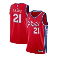 Philadelphia 76ers Embiid #21 2021 Swingman NBA Jersey - Statement Edition - soccerdeal