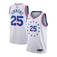 Philadelphia 76ers Simmons #25 Swingman NBA Jersey - City Edition - soccerdeal