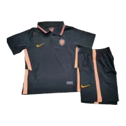 Kid's Nike Netherlands Away Soccer Jersey Kit(Jersey+Shorts) - soccerdealshop