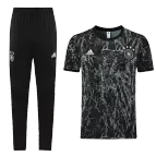 Adidas Germany Training Kit (Jersey+Pants) 2021/22 - Black - soccerdealshop