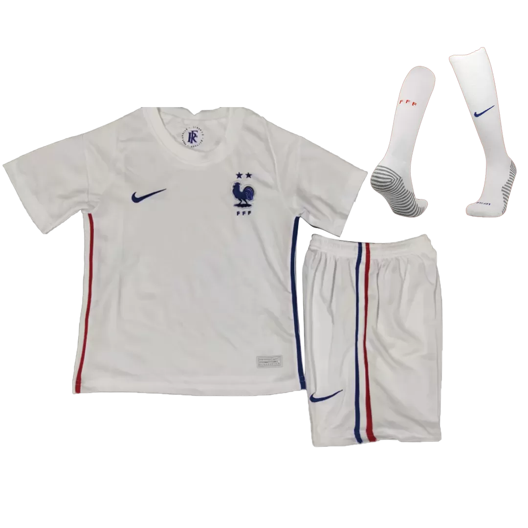 Kid's Nike France Soccer Jersey Kit(Jersey+Shorts+Socks) 2020