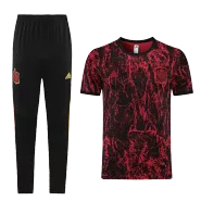 Adidas Spain Training Kit (Jersey+Pants) 2021/22 - Red - soccerdealshop