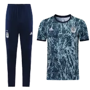 Adidas Argentina Training Kit (Jersey+Pants) 2021/22 - Blue - soccerdealshop