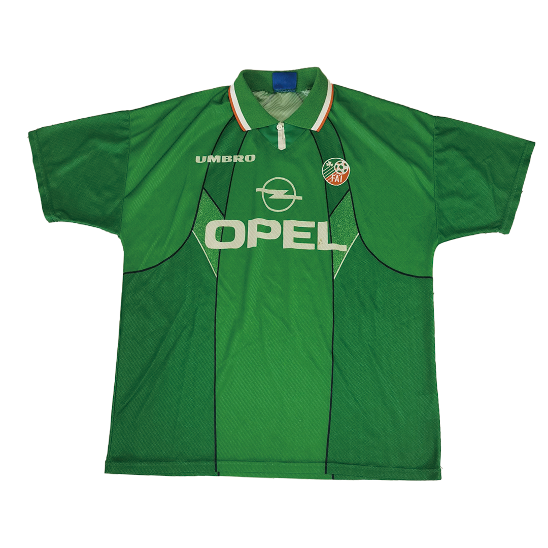 Retro 1994/96 Ireland Home Soccer Jersey - Soccerdeal