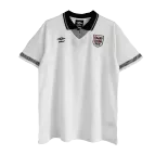 Retro 1990 England Home Soccer Jersey - soccerdealshop