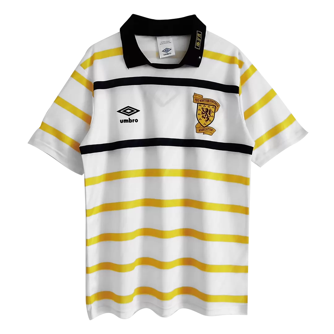 Retro 1991 Scotland Away Soccer Jersey