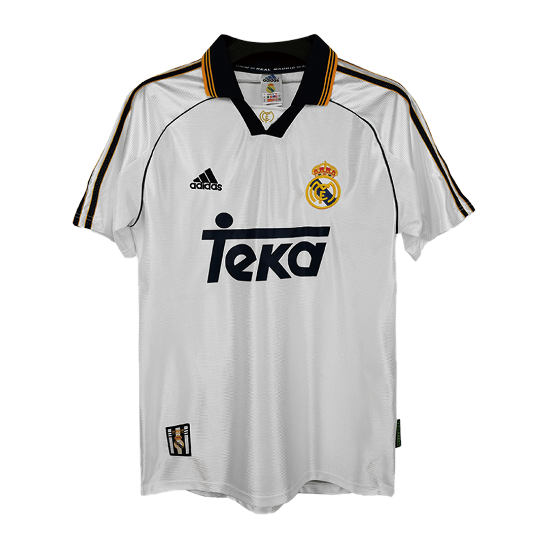Retro 1999/00 Real Madrid Home Soccer Jersey - Soccerdeal