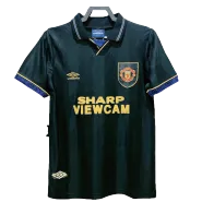 Retro 1993/94 Manchester United Away Soccer Jersey - soccerdealshop