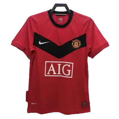 Retro 2010 Manchester United Home Soccer Jersey - Soccerdeal