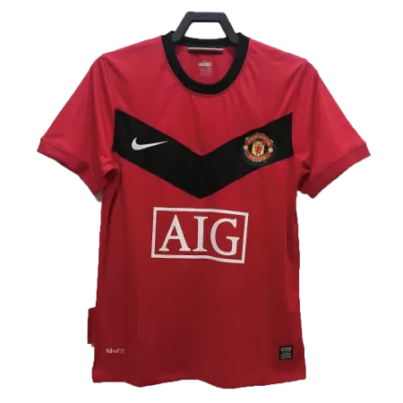 Retro 2010 Manchester United Home Soccer Jersey - soccerdeal