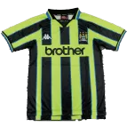 Retro 1998/99 Manchester City Away Soccer Jersey - soccerdealshop
