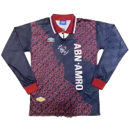 Retro 1995/96 Ajax Away Long Sleeve Soccer Jersey - soccerdeal