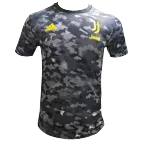 Authentic Adidas Juventus Pre- Match Soccer Jersey 2021/22 - Gray&Black - soccerdealshop