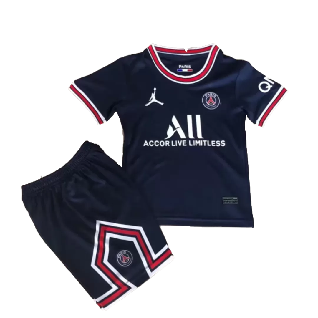 Buy Official PSG 2021-2022 Little Boys Home Kit (MESSI 30)