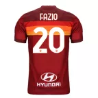Replica Nike FAZIO #20 Roma Home Soccer Jersey 2020/21 - soccerdealshop
