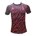 Authentic Puma AC Milan Pre- Match Soccer Jersey 2021/22 - Red&Black - soccerdealshop