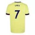 Replica Adidas SAKA #7 Arsenal Away Soccer Jersey 2021/22 - soccerdealshop