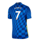 Replica Nike KANTÉ #7 Chelsea Home Soccer Jersey 2021/22