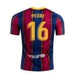 Replica Nike PEDRI #16 Barcelona Home Soccer Jersey 2020/21