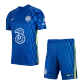Replica Nike Chelsea Home Soccer Jersey (Jersey+Shorts)  2021/22 - soccerdealshop
