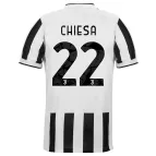 Replica Adidas CHIESA #22 Juventus Home Soccer Jersey 2021/22 - soccerdealshop