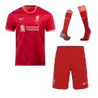 Replica Nike Liverpool Home Soccer Jersey (Jersey+Shorts+Socks)  2021/22 - soccerdealshop