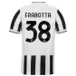 Replica Adidas FRABOTTA #38 Juventus Home Soccer Jersey 2021/22 - soccerdealshop