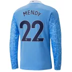 Puma MENDY #22 Manchester City Home Long Sleeve Soccer Jersey 2020/21 - soccerdealshop