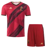 Adidas Belgium Home Soccer Jersey Kit(Jersey+Shorts) 2020 - soccerdealshop