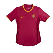 Retro 2000 Portugal Home Soccer Jersey - soccerdeal