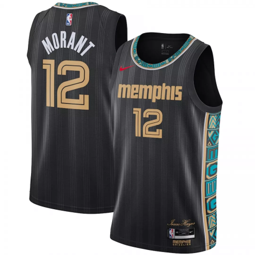 Memphis Grizzlies Ja Morant #12 2020/21 Swingman NBA Jersey - City Edition