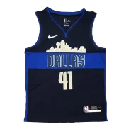Dallas Mavericks Nowitzki #41 Swingman NBA Jersey - soccerdeal