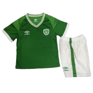 Kid's Umbro Ireland Home Soccer Jersey Kit(Jersey+Shorts) 2020 - soccerdealshop