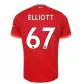 Replica Nike ELLIOTT #67 Liverpool Home Soccer Jersey 2021/22 - soccerdealshop