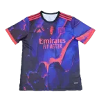 Replica Adidas Olympique Lyonnais Digital Fourth Soccer Jersey 2021/22 Blue - soccerdealshop