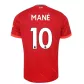 Replica Nike MANÉ #10 Liverpool Home Soccer Jersey 2021/22 - soccerdealshop