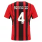 Replica Puma BENNACER #4 AC Milan Home Soccer Jersey 2021/22 - soccerdealshop