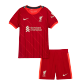 Kid's Nike Liverpool Home Soccer Jersey Kit(Jersey+Shorts) 2021/22
