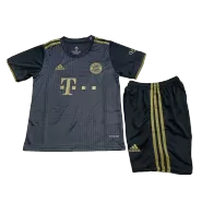 Kid's Adidas Bayern Munich Away Soccer Jersey Kit(Jersey+Shorts) 2021/22 - soccerdealshop