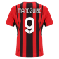 Replica Puma MANDŽUKIĆ #9 AC Milan Home Soccer Jersey 2021/22