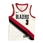 Portland Trail Blazers Blazers McCOLLUM #3 Swingman NBA Jersey - Association Edition - soccerdeal