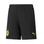 Puma Borussia Dortmund Home Soccer Shorts 2021/22 - soccerdealshop