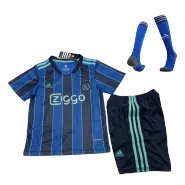 Kid's Adidas Ajax Away Soccer Jersey Kit(Jersey+Shorts+Socks) 2021/22 - soccerdealshop