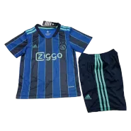 Kid's Adidas Ajax Away Soccer Jersey Kit(Jersey+Shorts) 2021/22 - soccerdealshop
