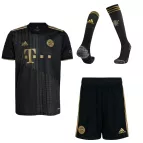 Adidas Bayern Munich Away Soccer Jersey Whole Kit(Jersey+Shorts+Socks) 2021/22 - soccerdealshop